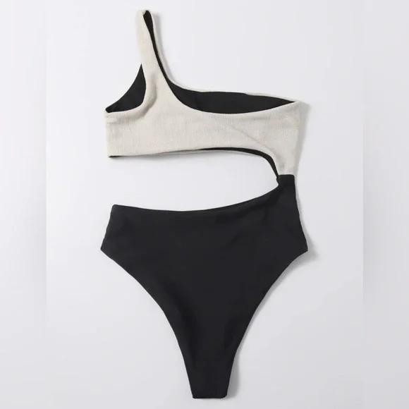 Shein Two Tone One Piece Swimsuit​​ - Picture 2 of 4